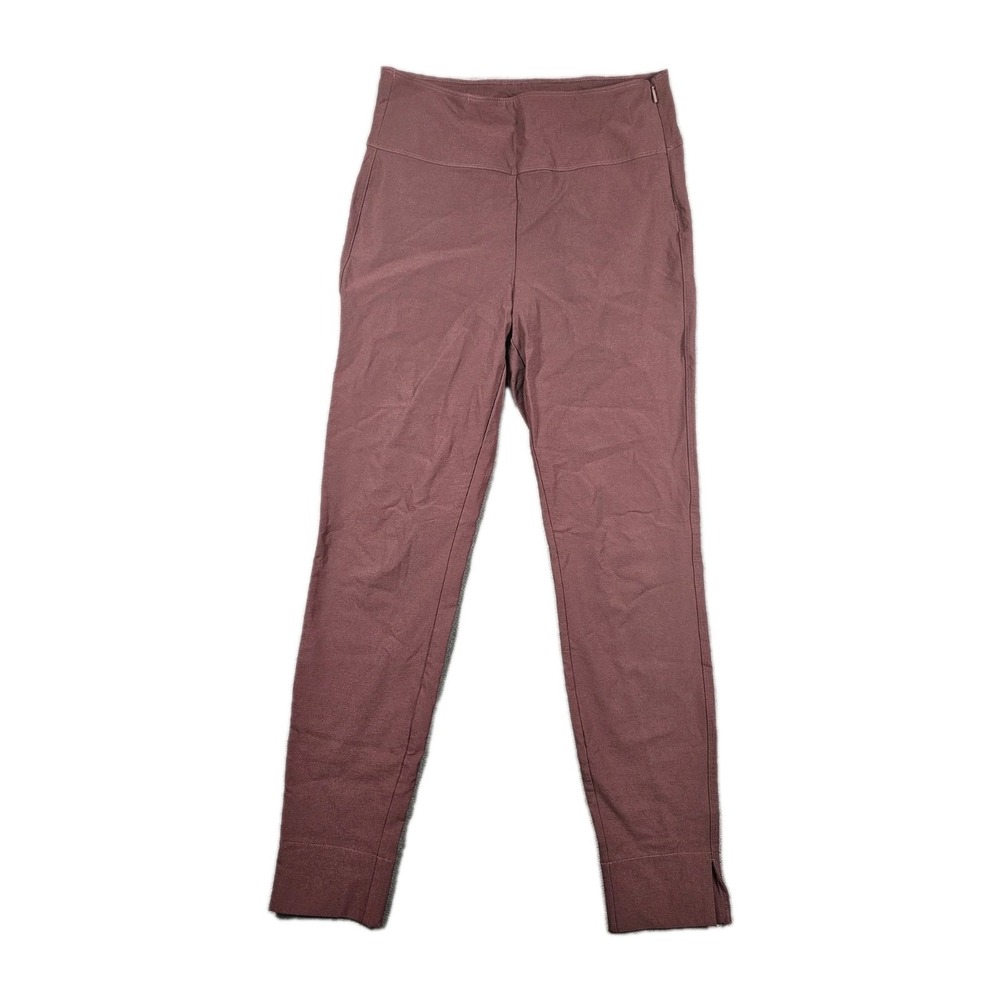 Athleta Wander Slim Ankle Pant Antique Burgundy Womens 6 Active Stretch Classic
